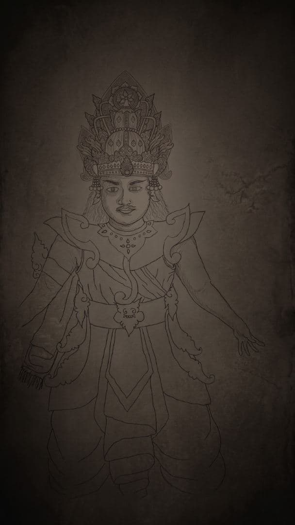 Sketsa Kostum Rama Sinta
